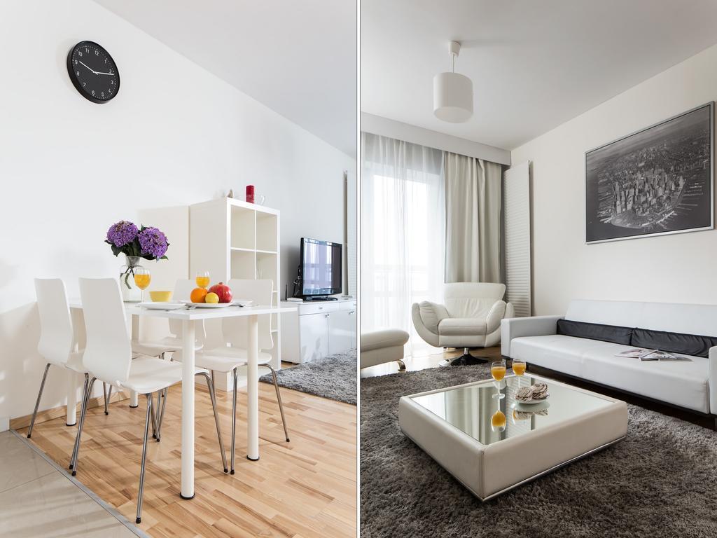 ורשה Chopin Apartments - Platinum Towers מראה חיצוני תמונה
